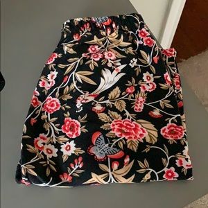 Floral print leggings